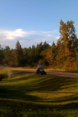 mowing 2