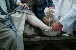 foot washing 3